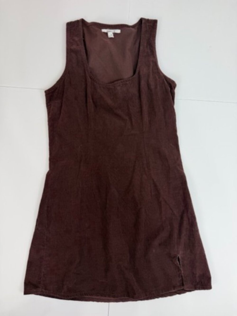 O'Neill Babette Corduroy Tank Mini Dress Brown S